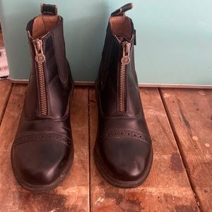 Paddock boots Equestrian kids shoes size 2